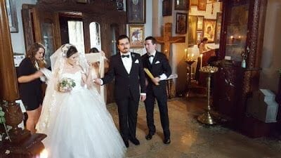 boda en la iglesia de Metekhi