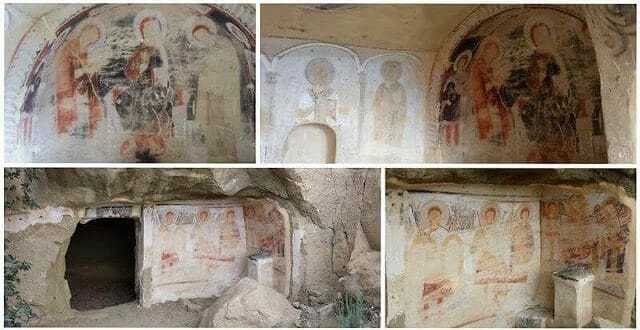 Monasterio de Udabno pinturas