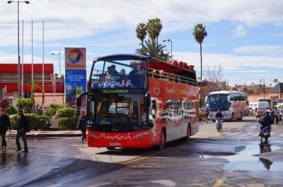 bus turístico de Marrakech