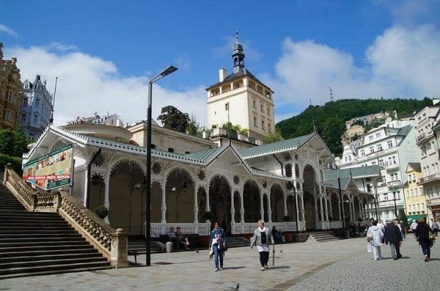 columnata del Mercado de Karlovy Vary 