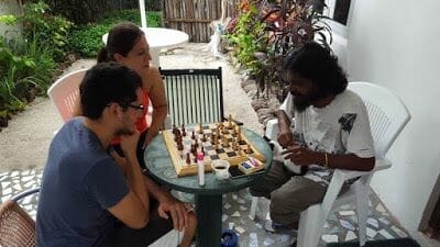ajedrez en maldivas