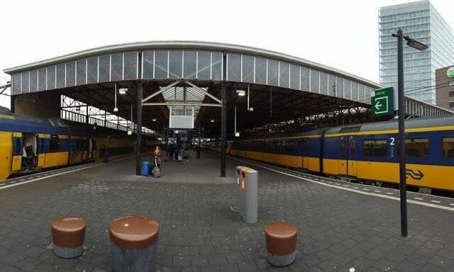 plataforma tren estacion eindhoven