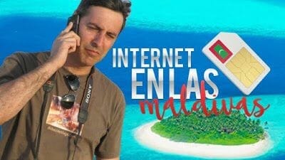 internet para un viaje a Maldivas