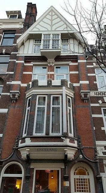 Zevenlandenhuizen casa inglaterra calle Roemer Visscherstraat