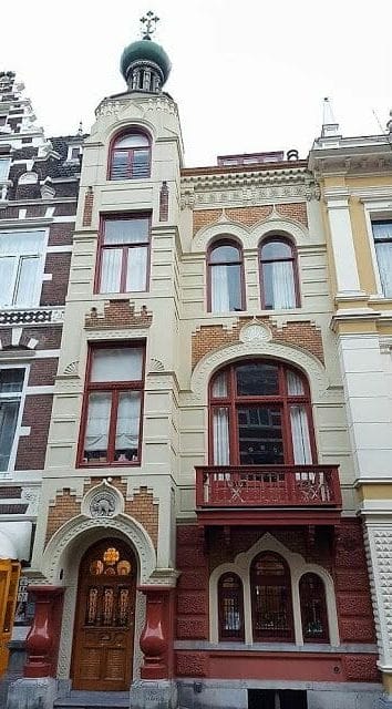 Zevenlandenhuizen casa rusia calle Roemer Visscherstraat