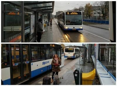 buses Transporte público en Ámsterdam