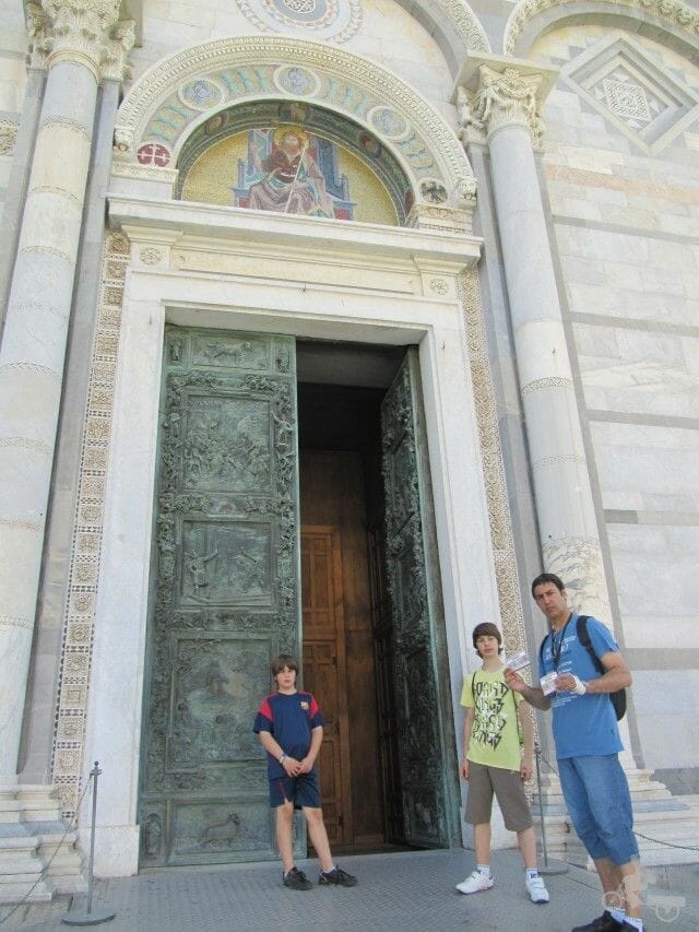 puertas de bronce catedral Pisa
