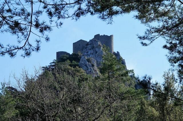torreón castillo de Puylarens