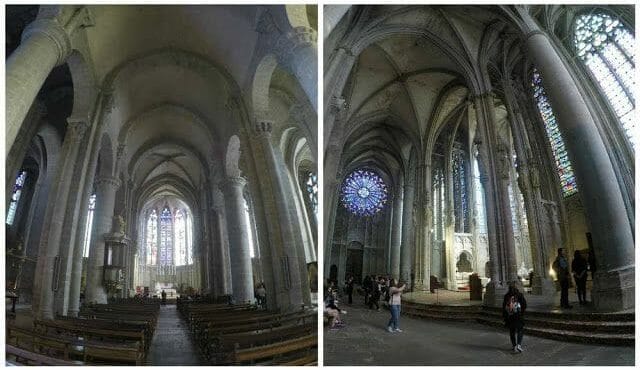 interior Basílica de Saint Nazaire