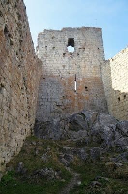 ruinas castillos cátaros