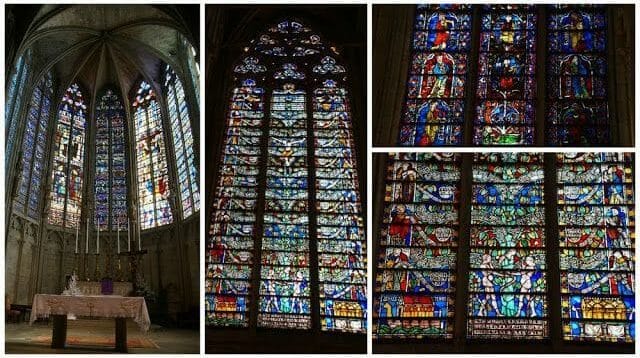 vidrieras Basílica de Saint Nazaire
