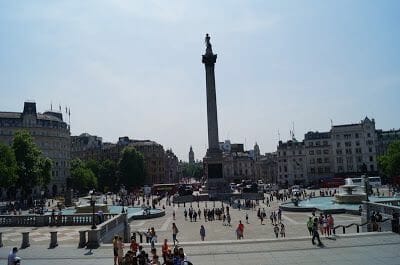 Trafalgar Square Qué ver en Londres en tres días