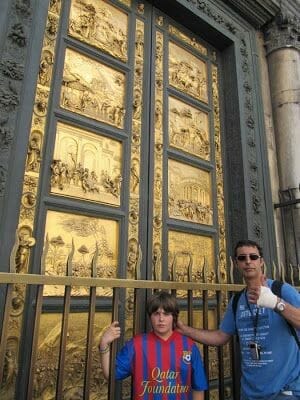 puertas baptisterio que ver en Florencia en unas horas