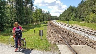 ruta en bicicleta por Polonia