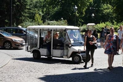 Minibuses o carritos de golf  de Cracovia
