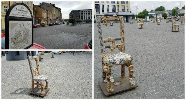 plaza de las sillas Cracovia