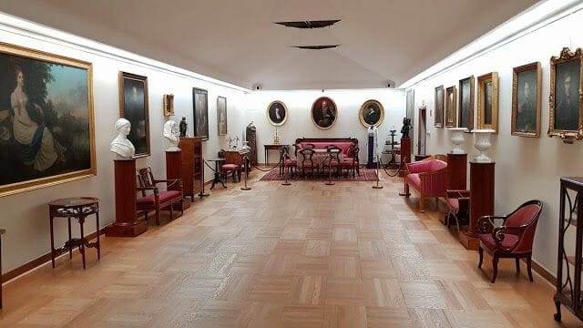Palacio Wilanów Varsovia cuadros