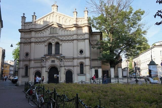 Sinagoga Tempel barrio judío de Cracovia