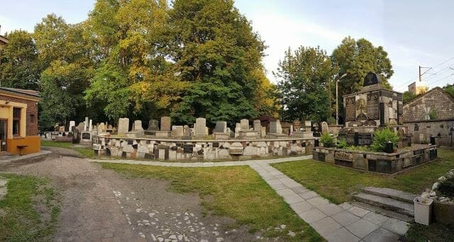 El Cementerio Nuevo de kazimierz cracovia