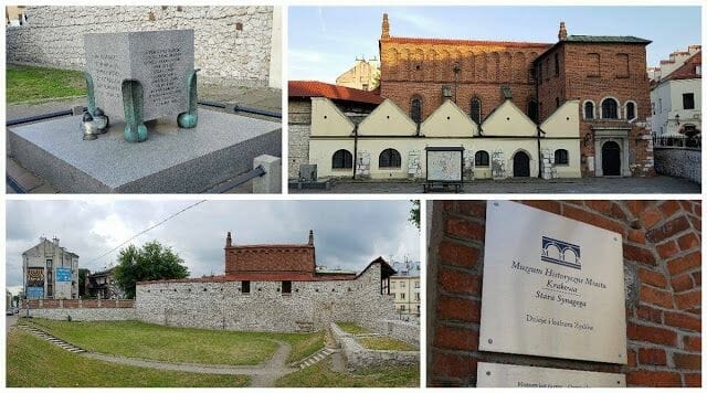 La sinagoga vieja de Cracovia