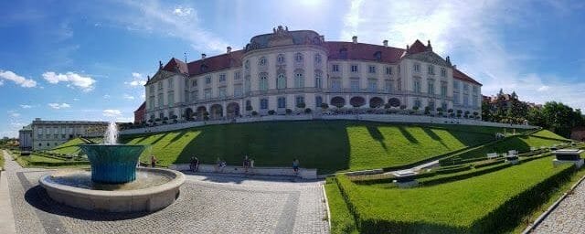 parte trasera Castillo Real Varsovia