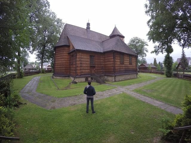 iglesia de Binarowa - las iglesias de madera de Polonia