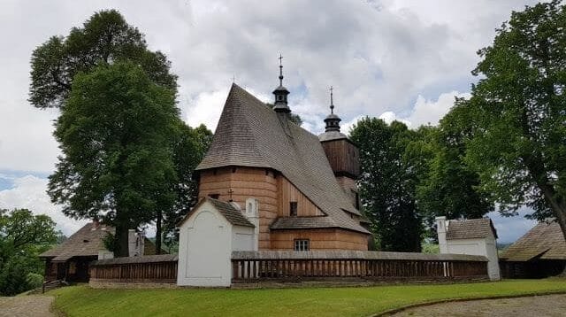 La iglesia de Blizne - iglesias de madera de Polonia