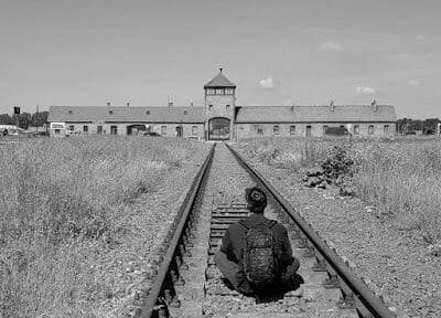 tren a Auschwitz