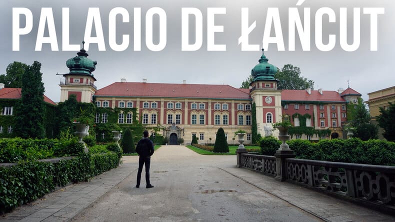 El Palacio de lancut en Polonia