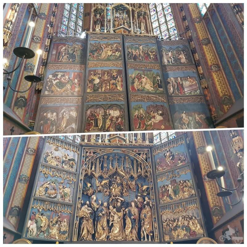 retablo iglesia de Santa Maria de Cracovia