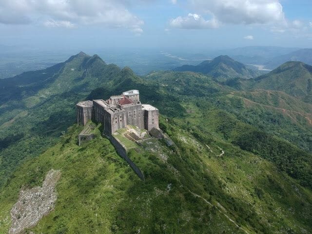 Citadelle laferrière de Haití desde un drone