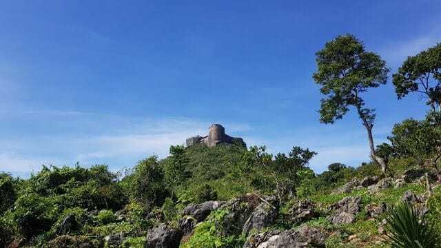 Citadelle laferrière de Haití en montículo
