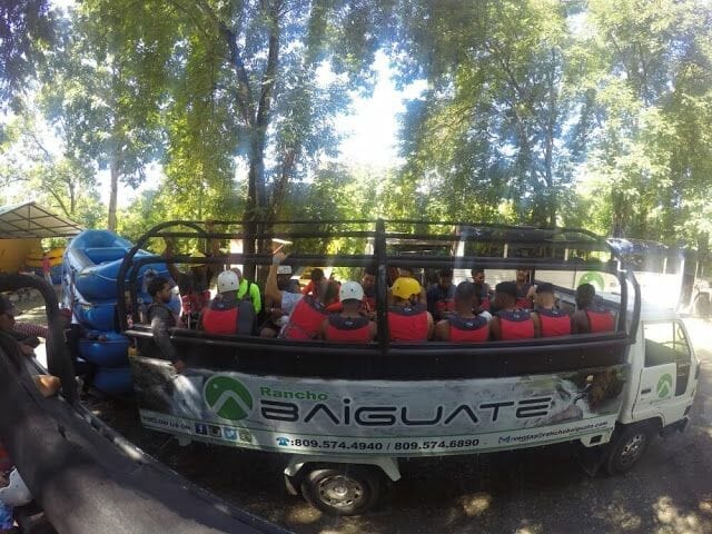 camion rafting jarabacoa