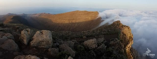 ascensión al pico de la Zarza en Fuerteventura.