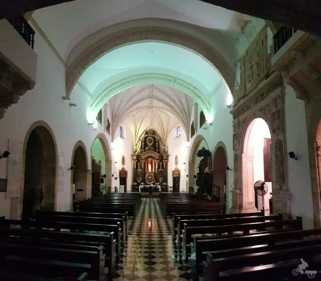 interior iglesia Convento de los Dominicos de Santo Domingo