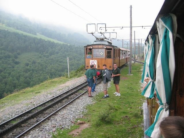 tren sara larrun - Viaje en autocaravana al País Vasco francés