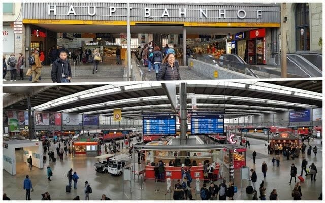 Hauptbahnhof estacion central munich