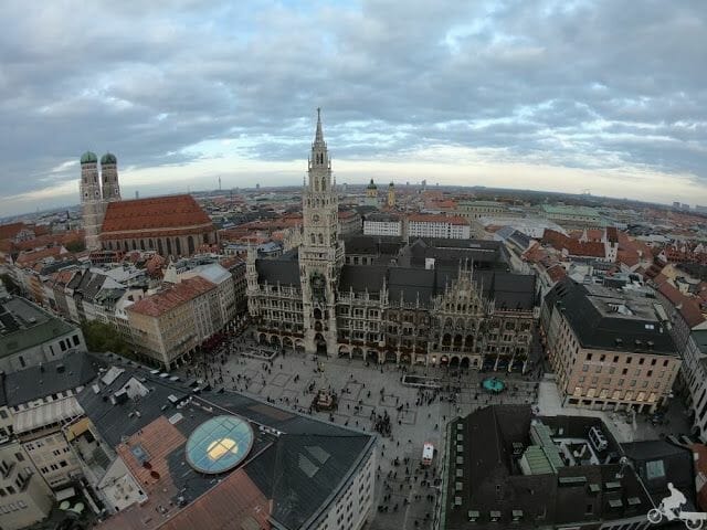 Marienplatz vista aerea