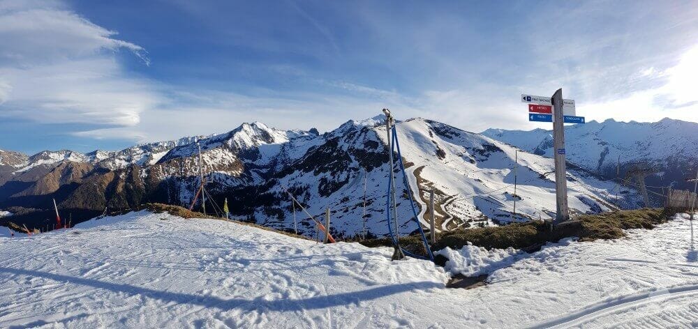 pistas de esquí en el ariege