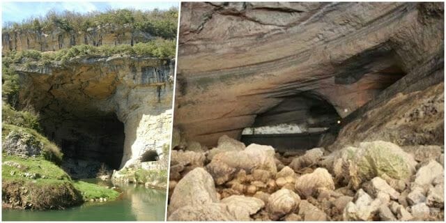 gruta mas de azil en ariege