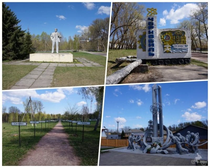 esculturas de chernobyl