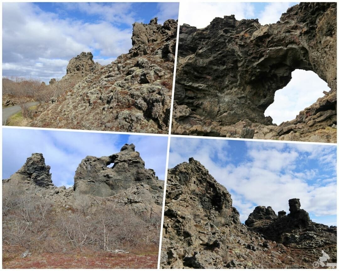 campos lava Dimmuborgir islandia
