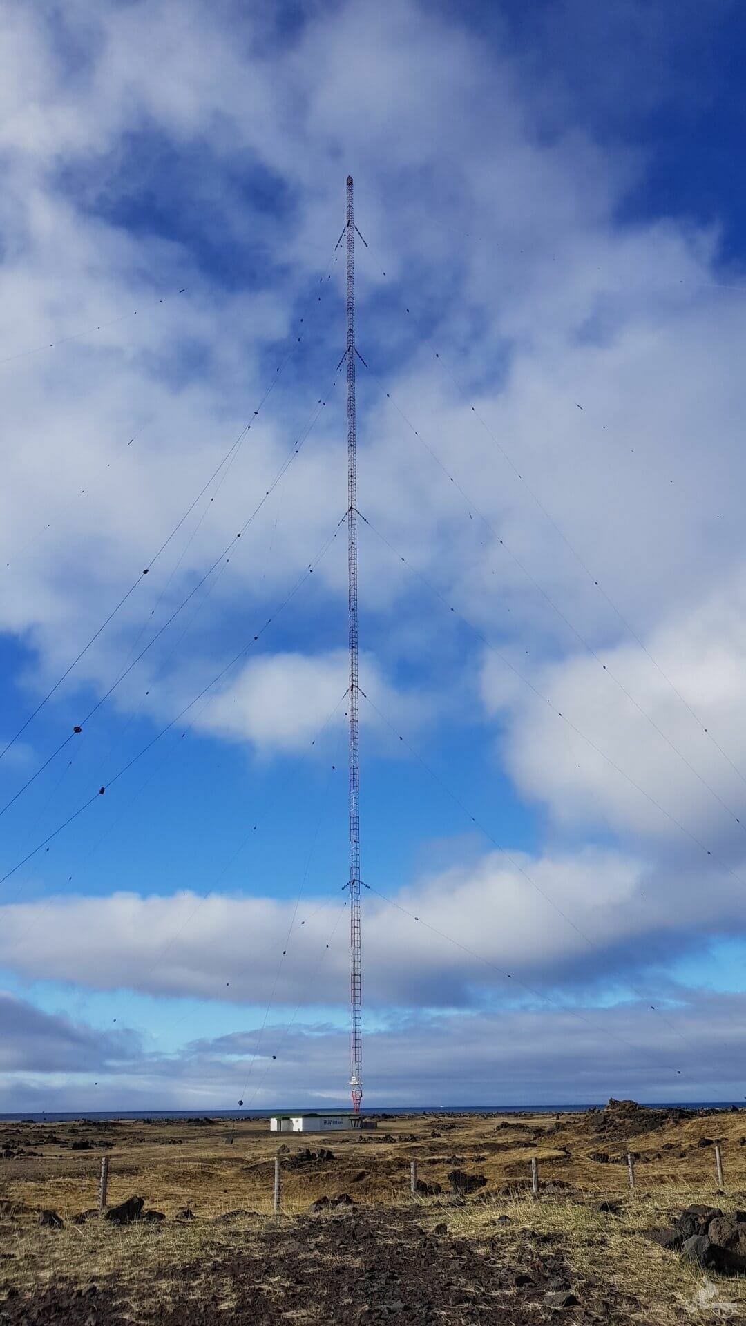 Antena más alta Islandia