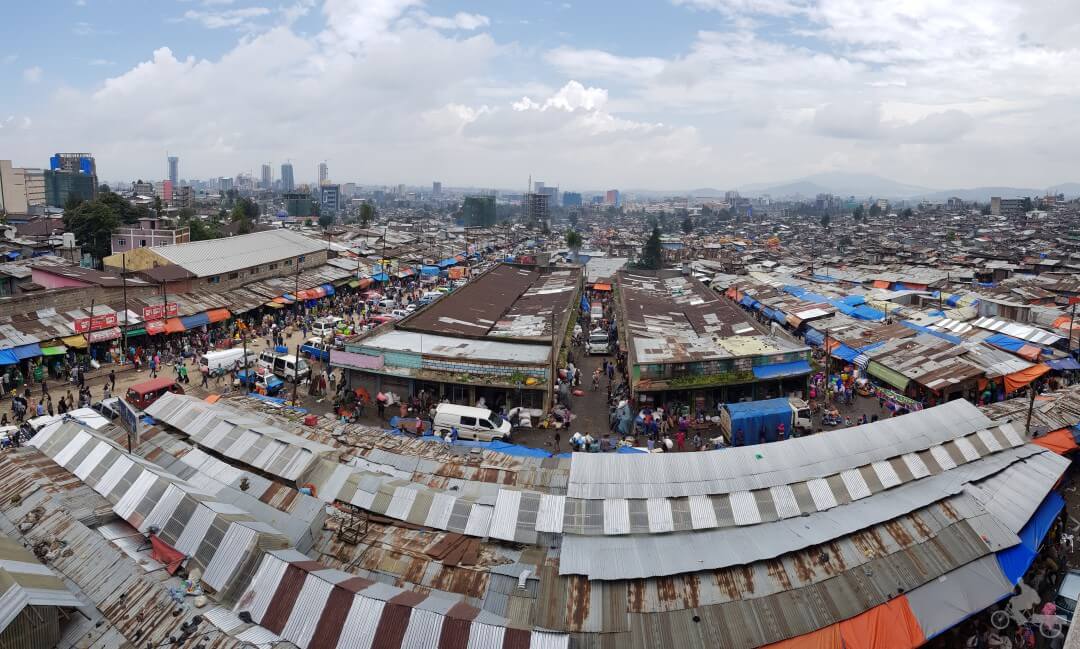 panoramica mercado adis abeba etiopia