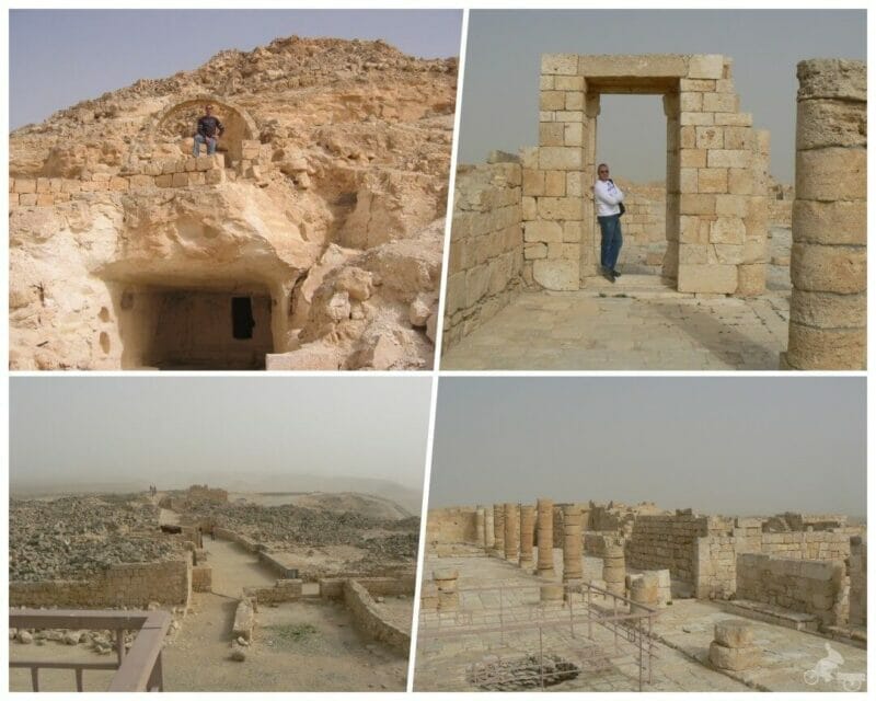 ruinas oboda israel avedat desierto del Néguev