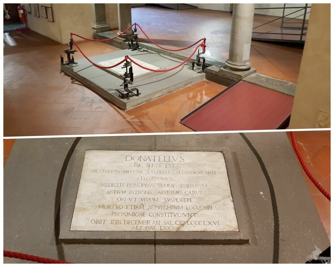 tumba donatello cripta san lorenzo
