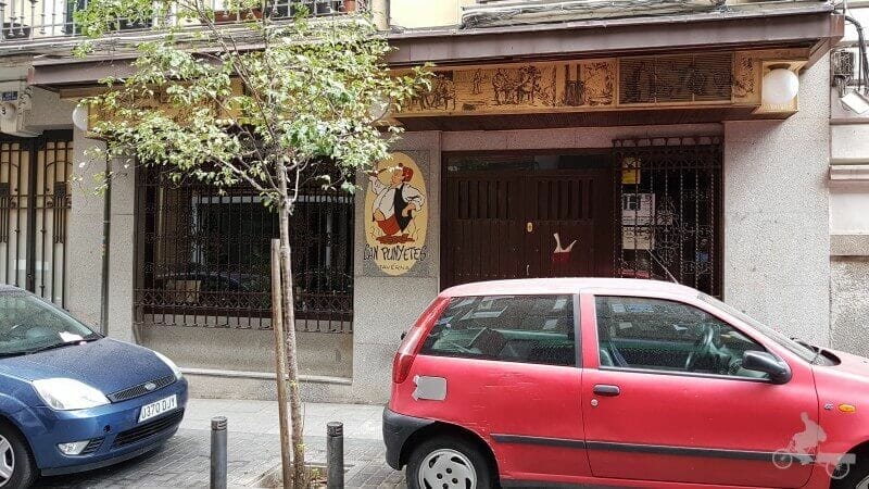 restaurante can punyetes madrid barrio de las letras