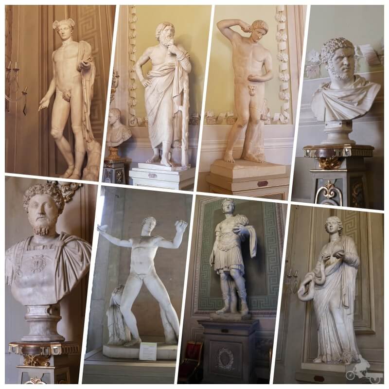 esculturas palacio pitti