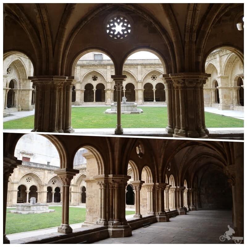claustro de la catedral vieja de Coimbra se Velha