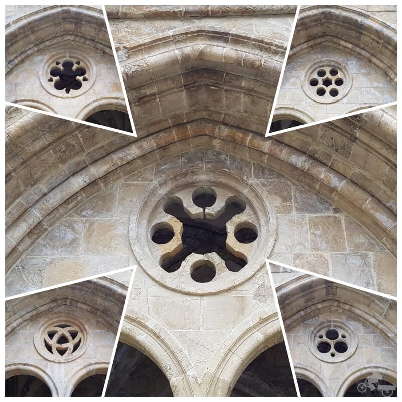 exterior rosetones catedral de coimbra